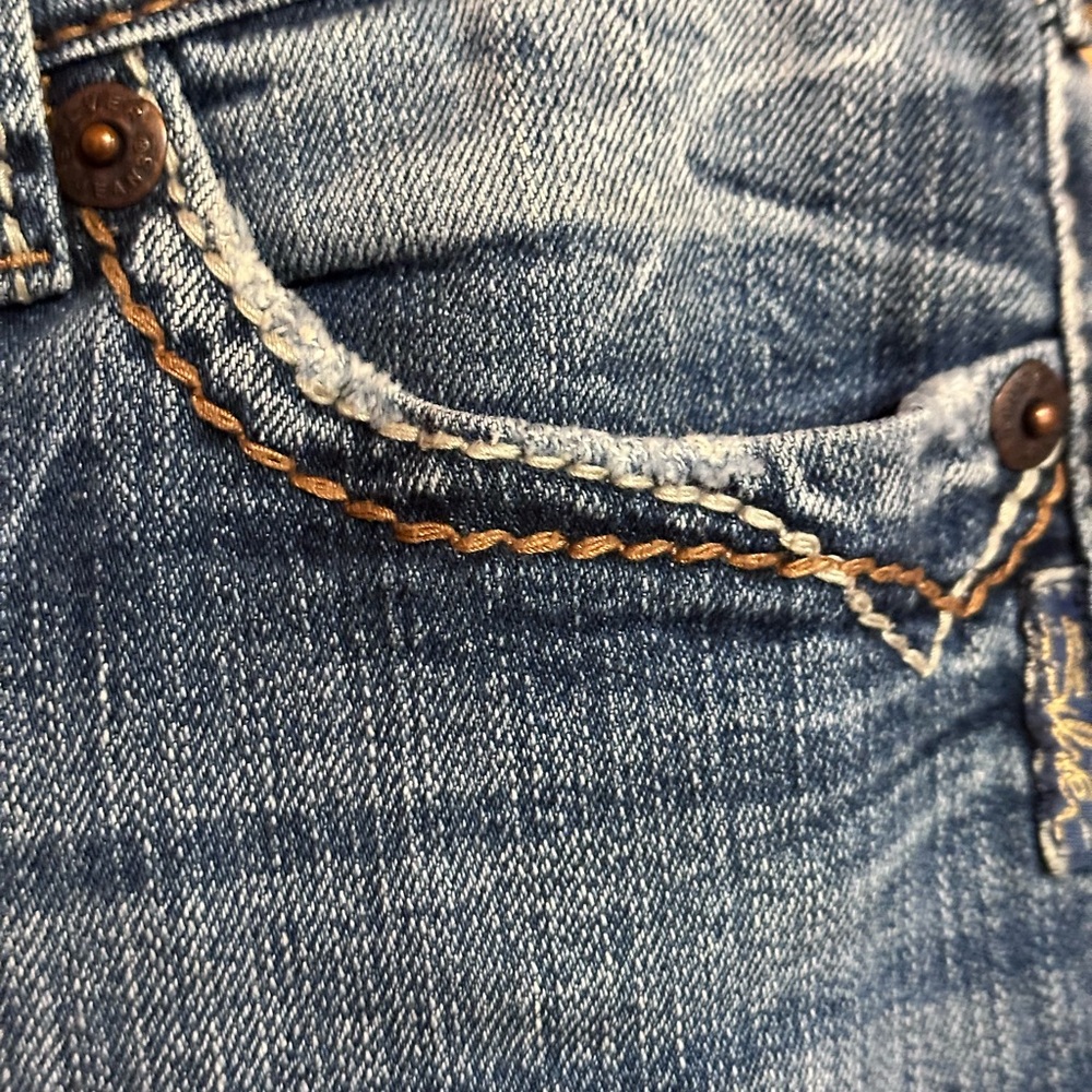 Silver Y2K Suki Surplus bootcut women’s jeans sz 30/32 - Picture 13 of 13